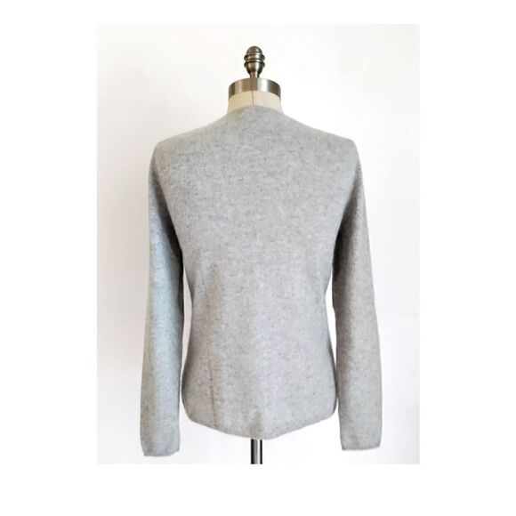 CHARTER CLUB CASHMERE ARGYLE METALLIC SWEATER WOMENS SIZE M GREAT CONDITION - Picture 3 of 5